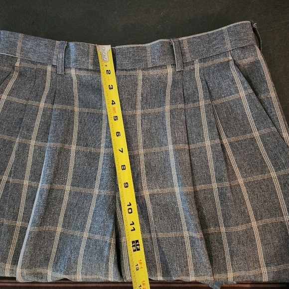 💕5 For $20 Vittorio St. Angelo Gray Checkered Trouser Dress Pants Mens 34/32 - Picture 7 of 8
